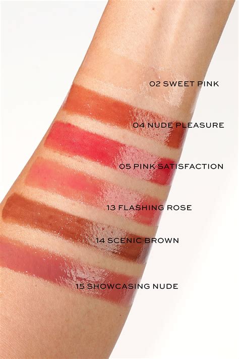 ysl gloss volupte 202 swatch|YSL candy glaze sephora.